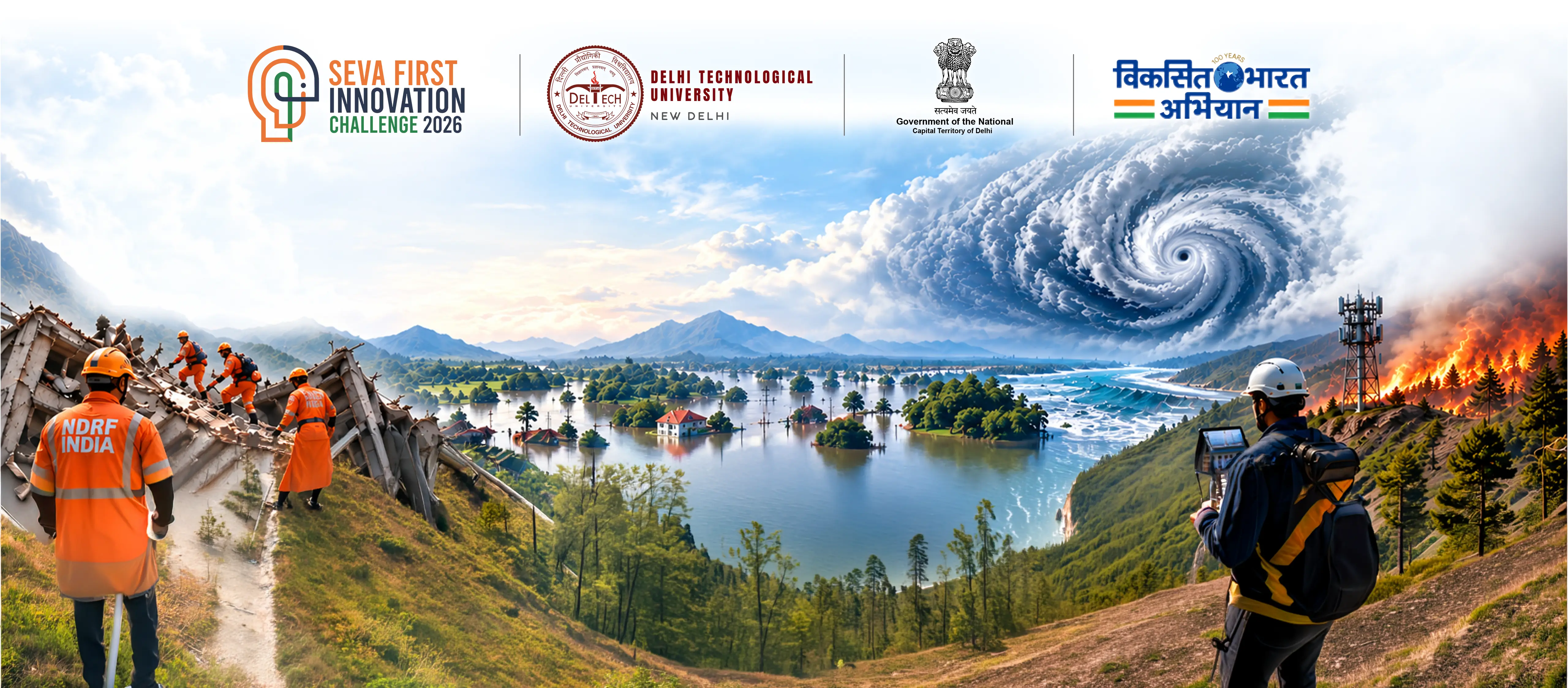 SEVA First Innovation Challenge 2026 - Disaster Management and NDRF India Resilience